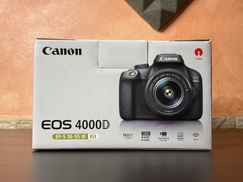 Canon eos 4000d - ef-s, 18-55mm