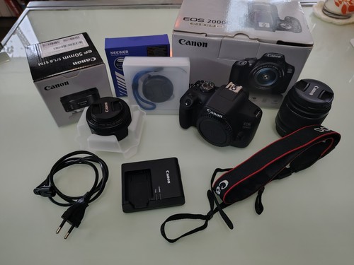 Fotocamera reflex kit canon - reflex,